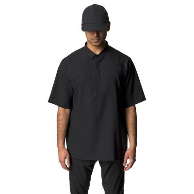 Houdini M's Cosmo Shirt True Black - S