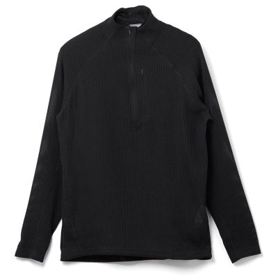 Houdini M's Pace Flow Half Zip True Black - S