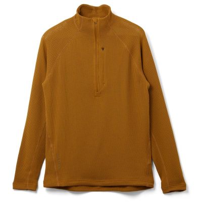 Houdini M's Pace Flow Half Zip Greenish Gold - L