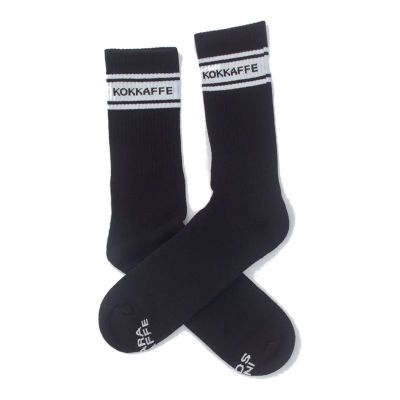 Lemmel Kaffe Sock Kruder (Kokkaffe) Black - 36-39