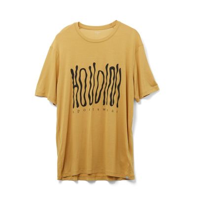 Houdini M's Tree Message Tee Golden Fields / Wave - L