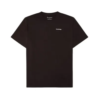KnowledgeCotton Apparel SOS Regenerative Organic Cotton Back Print T-shirt Chocolate Torte - XL, kuva 1 / 1