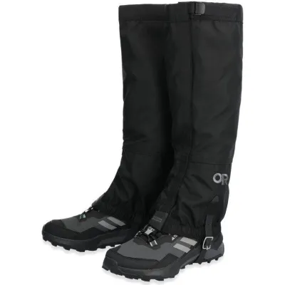 Outdoor Research M Rm High Gaiters Solid Black - M