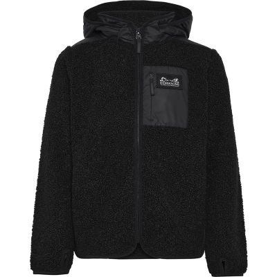 Didriksons Exa Kids Fz 3 Black - 130 cl