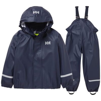 Helly Hansen K Bergen 2.0 Pu Rain Set Navy - 116