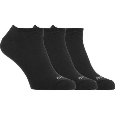 Bula 3Pk No Show -sukat mustat - 40/42