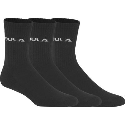 Bula Klassiset sukat 3pk musta - 40/42