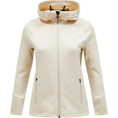 Peak Performance W Rider Zip Hood Sand Fog/Sand Fog - L, kuva 1 / 1