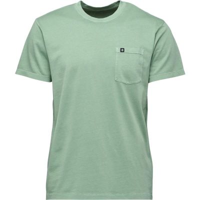 Black Diamond M Diamond Patch Ss Pocket Tee Laurel Green - L