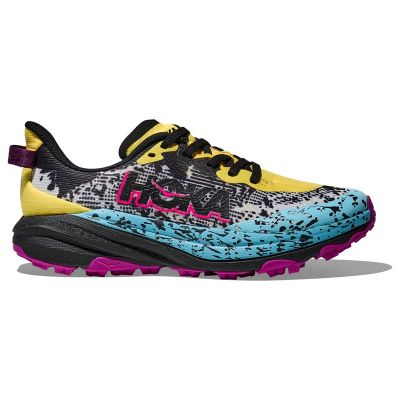 Hoka Y Speedgoat 6 Youth Electric Lemon/Black - 40 2/3