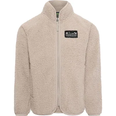 Didriksons Gibbs Kids Fullzip 2 Beach Beige - 110 cl, kuva 1 / 1