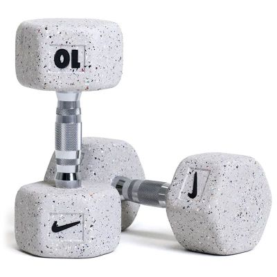 Nike Strength Grind Dumbbell Pair, Hantlar Gummi - 10 kg