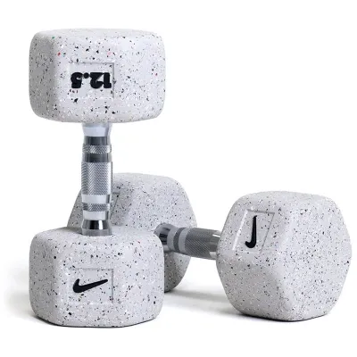 Nike Strength Grind Dumbbell Pair, Hantlar Gummi - 12,5 kg