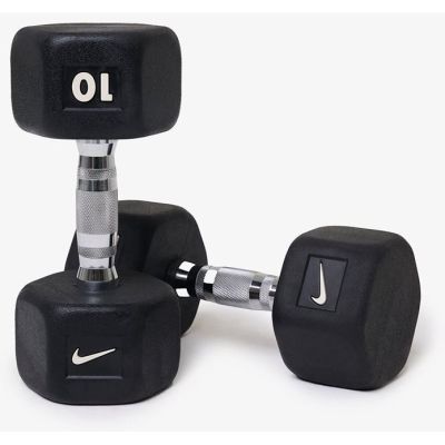 Nike Strength Dumbbell, Hantlar Hex - 10 kg