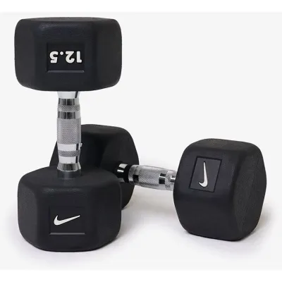 Nike Strength Dumbbell, Hantlar Hex - 12,5 kg