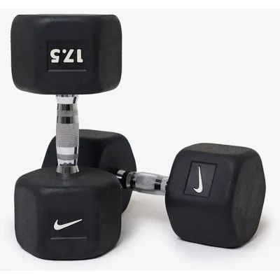Nike Strength Dumbbell, Hantlar Hex - 17,5 kg