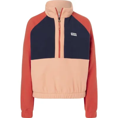 Marmot Wm's Retro Rocklin 1/2 Zip Fresh Apricot/Arctic Navy/Ginger Bl - XL, kuva 1 / 1