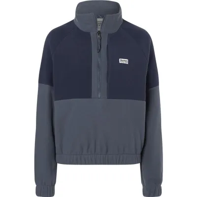 Marmot Wm's Retro Rocklin 1/2 Zip Thunderhead/Arctic Navy - L, kuva 1 / 1