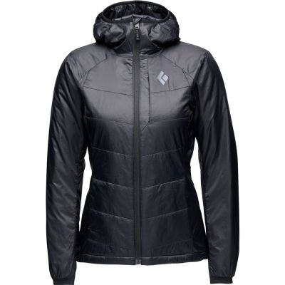 Black Diamond W Solution Hoody Black - L