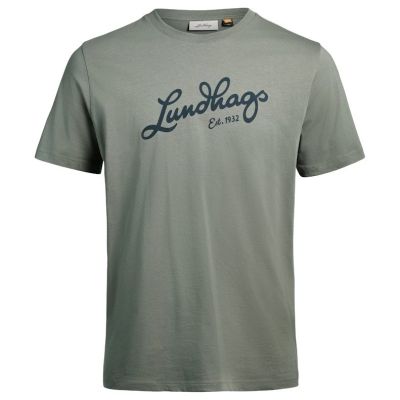 Lundhags Järpen Logo T-shirt M Aloe Green - XL