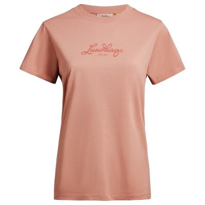 Lundhags Järpen Logo T-shirt W Stone Pink - L