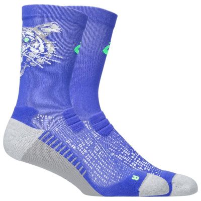 Asics Performance Run Sock Crew Cobalt Burst/Vital Green - L