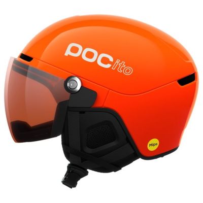 POCito Obex Visor Fluorescent Orange/Clarity Pocito/P - XXS