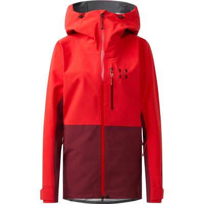 Haglöfs Alper Proof Jacket Women Tech Red/Carmine Red - S
