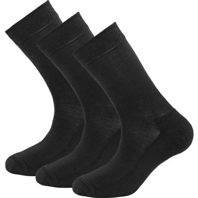 Devold Daily Merino MediumSock 3Pk Black - 36-40