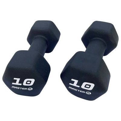 Master Fitness Neoprenhantlar i par, Hantlar Neoprene - 10 kg