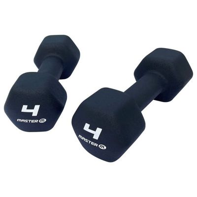 Master Fitness Neoprenhantlar i par, Hantlar Neoprene - 4 kg