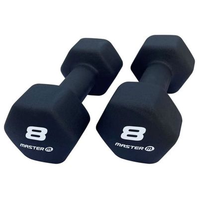 Master Fitness Neoprenhantlar i par, Hantlar Neoprene - 8 kg