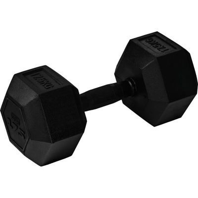 Master Fitness Nero Rubber Coated Hex, Hex hantlar - 17,5 kg