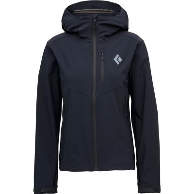 Black Diamond W Dawn Patrol Softshell Black - XL