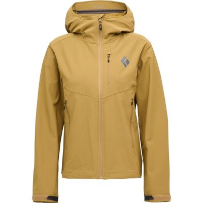 Black Diamond W Dawn Patrol Softshell Flax - XL