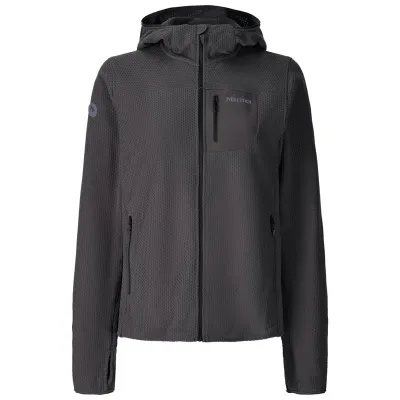 Marmot Wm's AirFleece Hoody Blackened - S, kuva 1 / 1