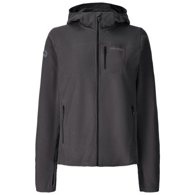 Marmot Wm's AirFleece Hoody Blackened - L