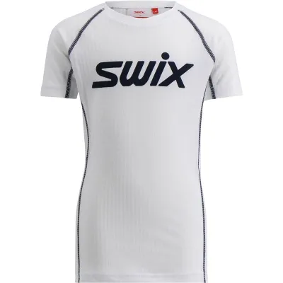 Swix RaceX Classic ShortSleeve Jr Bright White/ Dark Navy - 140, kuva 1 / 1
