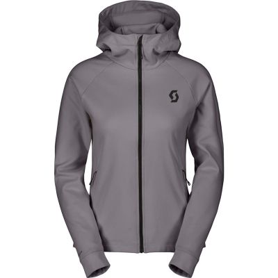 Scott Hoody W's Defined Warm Zip Evening Grey - S