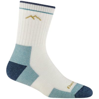 Darn Tough Hiker Micro Crew Sock Cushion White - L