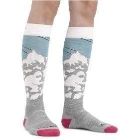 Darn Tough Yeti OTC Midweight with Cushion Aqua - S