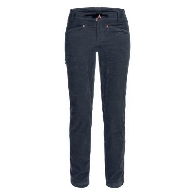Elevenate W Après Cord Pants Dark Ink - XS