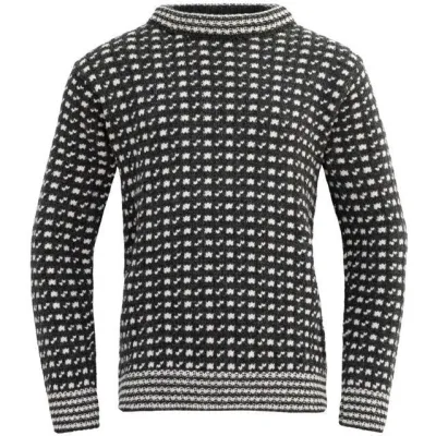 Devold Original Islender Wool Sweater Anthracite/Offwhite - L, kuva 1 / 1