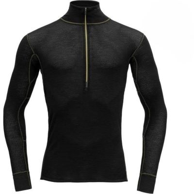 Devold Wool Mesh 190 Zip Neck Man Caviar - XXL