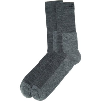 Lundhags Merino Trekking Sock Mid Light Grey Melange - 37-39