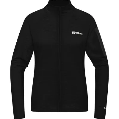 Jack Wolfskin Prelight Fz W Black - L, kuva 1 / 1
