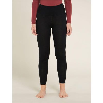Icebreaker W Mer 260 Tech HighRise Leggings Black - L