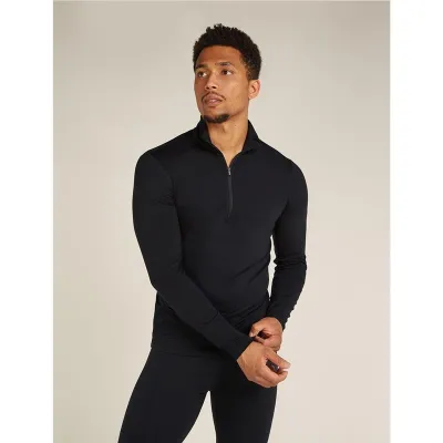 Icebreaker M 200 Oasis LS HalfZip Black - XS, kuva 1 / 1