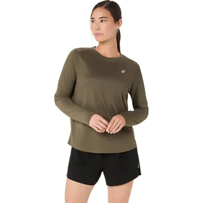 Asics Core Ls Top Dark Olive - L, kuva 1 / 1