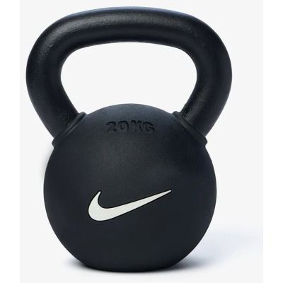 Nike Strength Rubber Coated Kettlebell, Kettlebells - 20 kg
